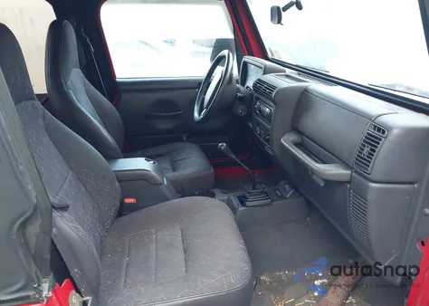 2002 Jeep Wrangler Sport from USA, damaged, VIN 1J4FA49S92P715110